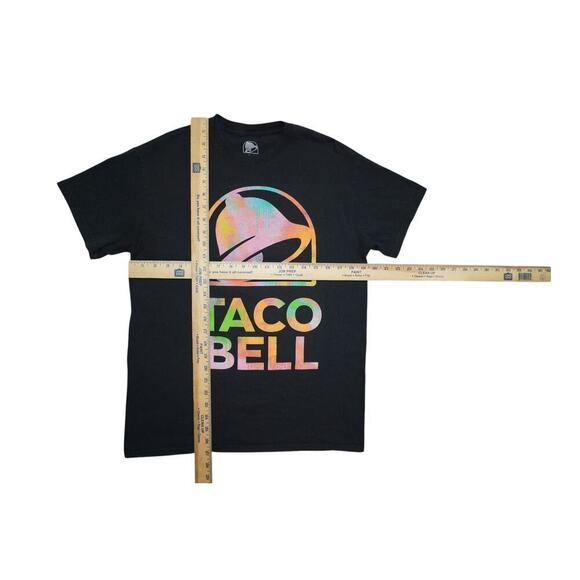 Taco Bell Logo Graphic T-Shirt – Rainbow Pastel Print – Size M – Ripple Junction - Picture 4 of 4